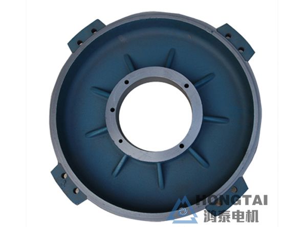 YBE2-132M-4电机端盖-铸铁-卧式平式-前后端盖-驱动端盖